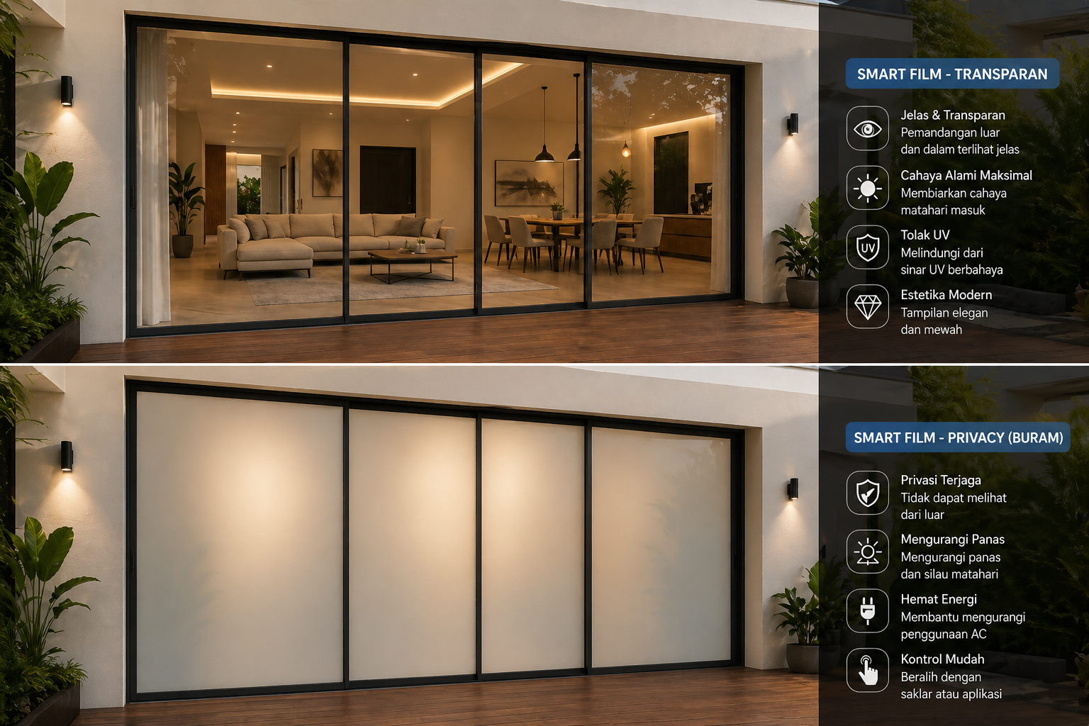 smart film untuk rumah tinggal