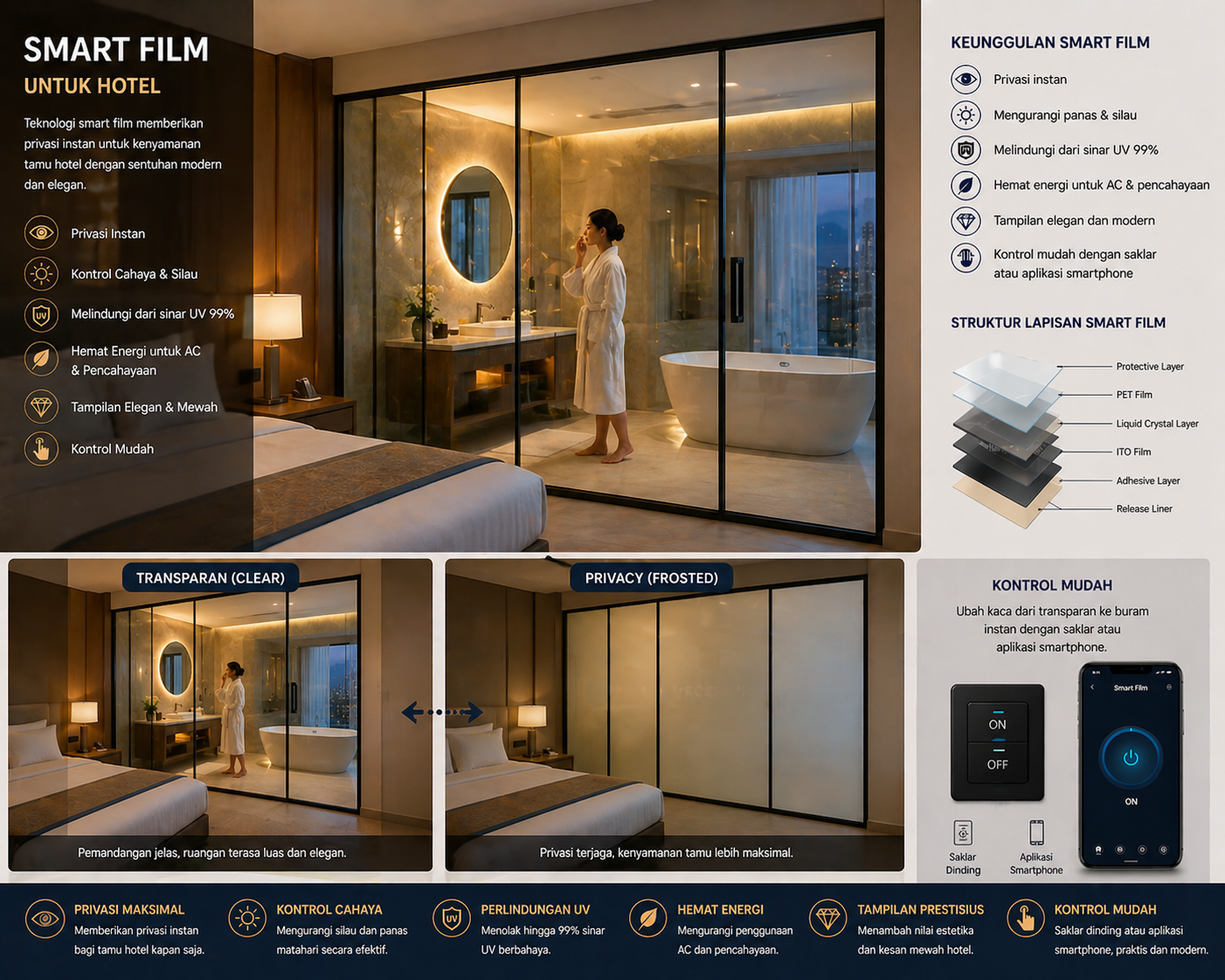 smart film kamar hotel
